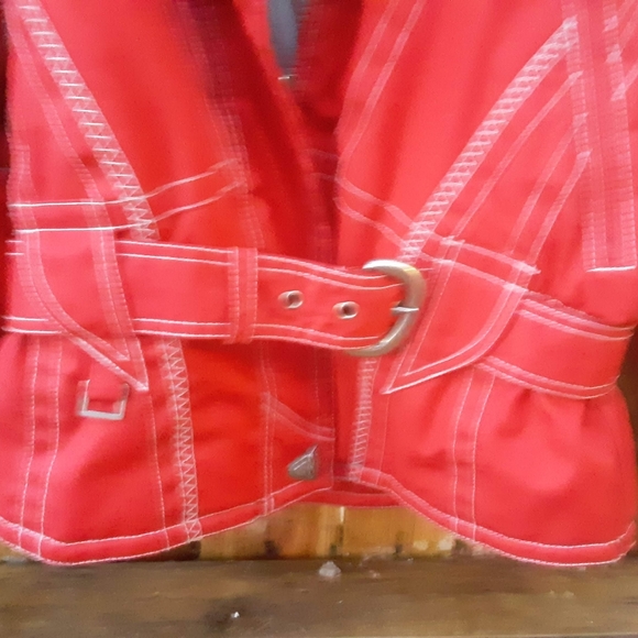 Red SPYDER boulder Colorado coat. Size L